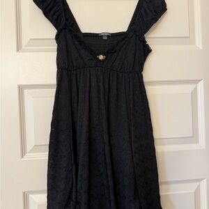 Wild Fable Black lace mini dress